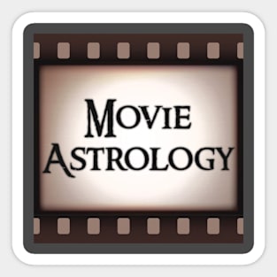 Movie Astrology Logo Sticker